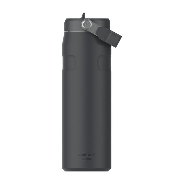 Borraccia termica nera in acciaio inox 700 ml IceFlow™ Flip Straw 2.0 Tumbler Black – Stanley-image-2