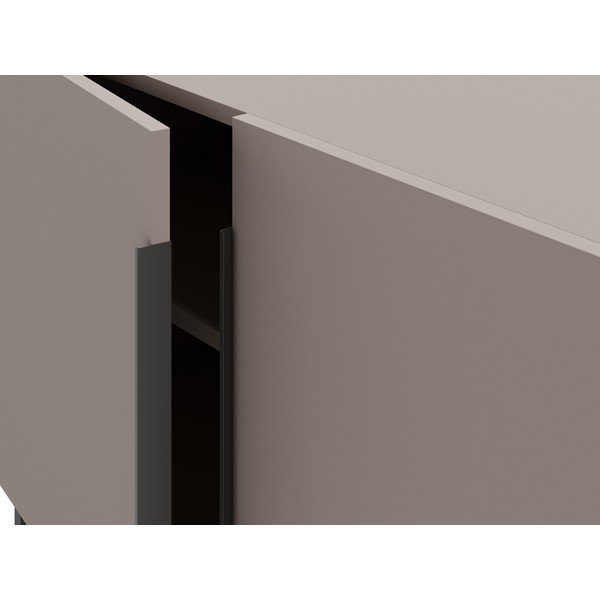 Mobile TV grigio/beige 140x55 cm Titan – Marckeric-image-1