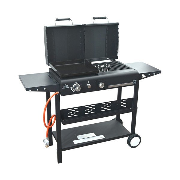 Griglia a gas/a carbone Domino 2in1 – Cattara-image-1