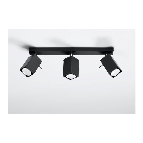 Plafoniera nera Toscana - Sollux-image-2