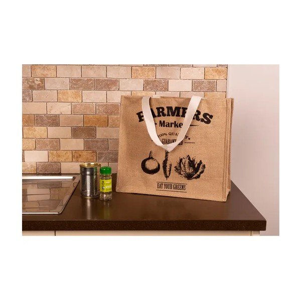 Borsa per la spesa in cotone Farmers Market - Premier Housewares-image-1