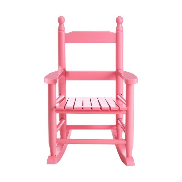 Sedia per bambini rosa in pioppo massiccio – Premier Housewares-image-2