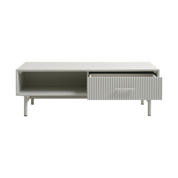 Tavolino da salotto grigio chiaro 60x120 cm Palma – Unique Furniture-image-2