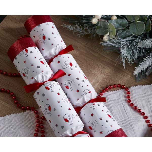 Set di cracker natalizi 6 pz Racing Robin – Robin Reed-image-1