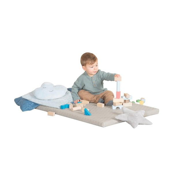 Palestrina per bambini beige 78x100 cm Greyish gesteppt – Roba-image-4