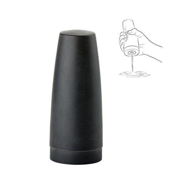 Dispenser di sapone in silicone nero 150 ml Splash - Zone-image-3