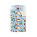 Biancheria da letto per bambini blu per letto matrimoniale 200x200 cm Digger Dreams – Catherine Lansfield