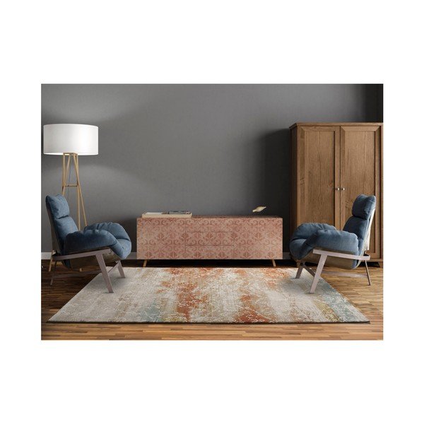 Tappeto Bedford Arancione, 160 x 230 cm - Universal-image-1