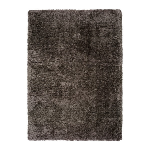 Tappeto grigio scuro , 60 x 120 cm Floki Liso - Universal