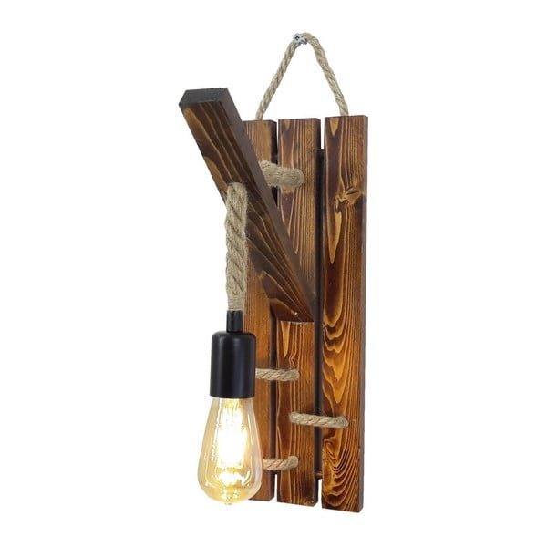 Lampada da parete in legno di pino Niki - Opviq lights