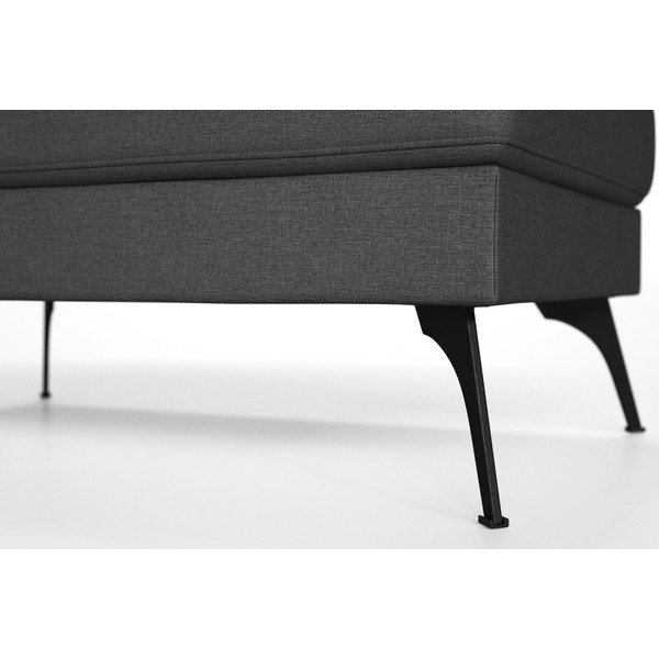 Poggiapiedi antracite Susan - Marie Claire Home-image-1