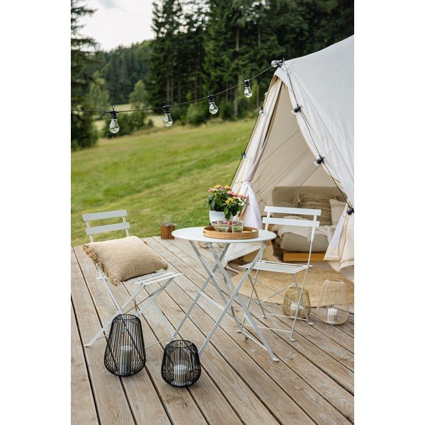 Set di mobili da giardino bianchi Retro - Bonami Essentials-image-4