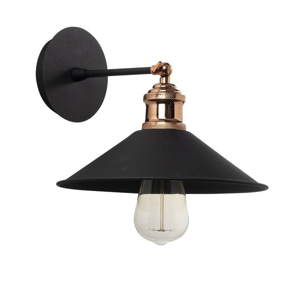 Lampada da parete nera Berceste – Opviq lights