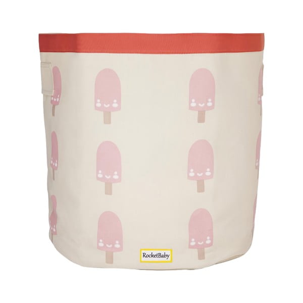 Scatola portaoggetti per bambini in tessuto Sweetie the Ice Cream - Rocket Baby