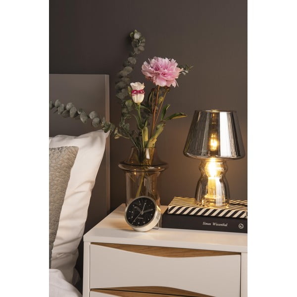 Lampada da tavolo in vetro Vetro, grigio, ø 16 cm Classic - Leitmotiv-image-1