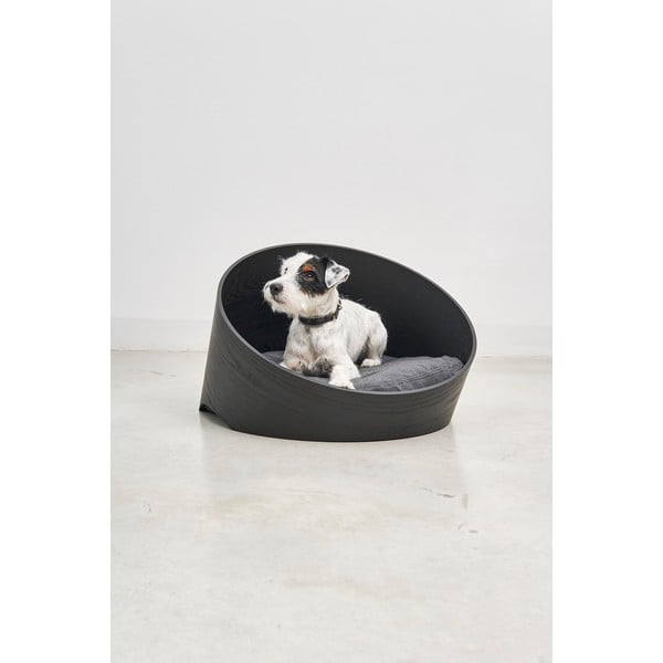 Cuccia nera per animali domestici 75x60 cm Covo Ash Black/Anthracite S – MiaCara-image-2