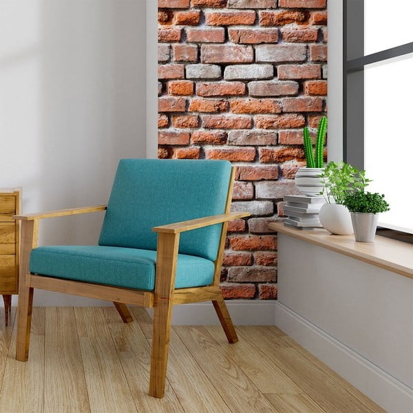 Adesivo murale Woodstock, 60 x 60 cm - Ambiance-image-3