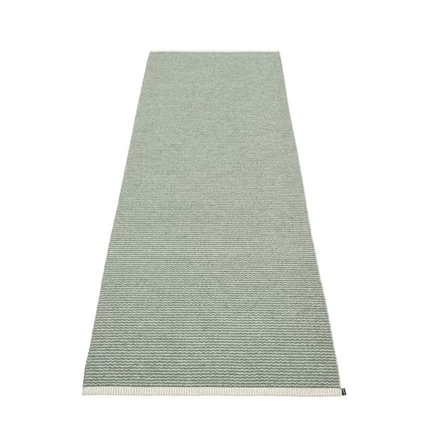 Passatoia da interno/esterno verde chiaro 70x200 cm Mono Sage Army – Pappelina