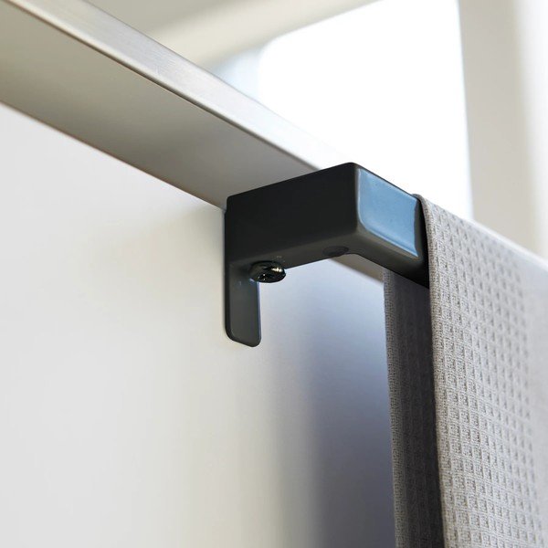 Porta asciugamano da cucina da appendere nero Tower – YAMAZAKI-image-2