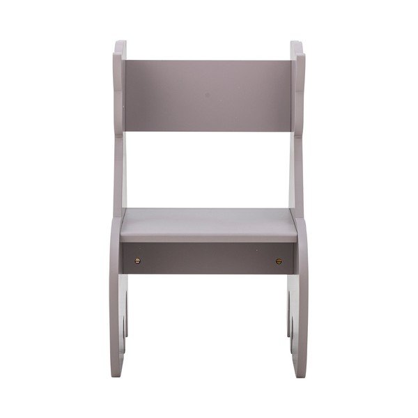 Sedia per bambini azzurra/grigia Mille – Bloomingville Mini-image-3