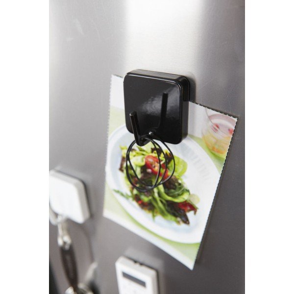 Gancio magnetico nero Tower - YAMAZAKI-image-1