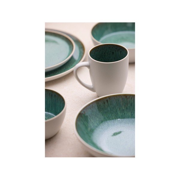 Ciotolina bianca/verde in gres 400 ml Gastro White/Green – Bitz-image-2