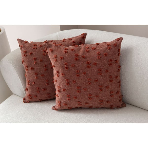 Federe decorative in set 2 pz 43x43 cm Tuffet – Mioli Decor-image-2