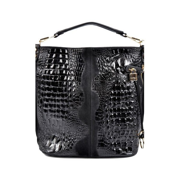 Borsa in pelle nera Ganna - Roberta M