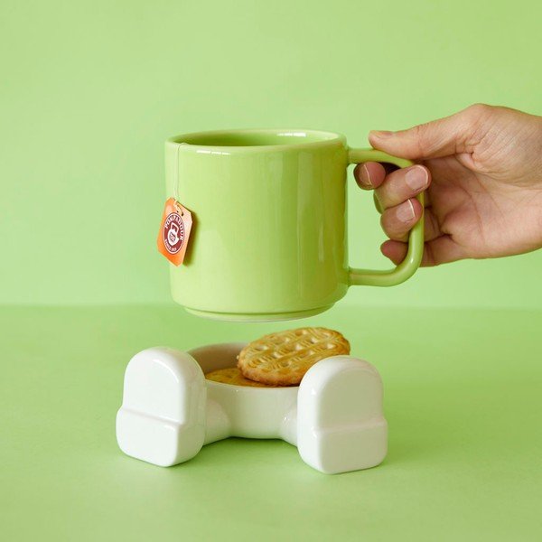 Set di tazze e ciotole Mr. Sitty - Balvi-image-1