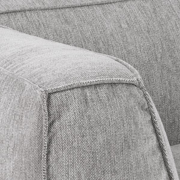 Divano componibile grigio chiaro , 208 cm Fairfield - Bonami Selection-image-1