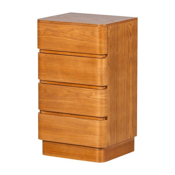 Cassettiera di colore naturale 40x70x34 cm Fejo – WOOOD