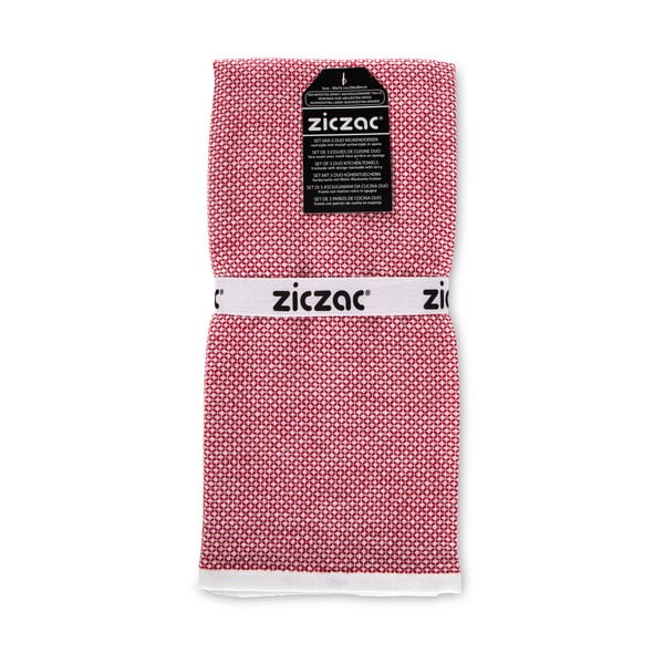 Set di 3 asciugamani 50x76 cm Duo Waffle - ZicZac