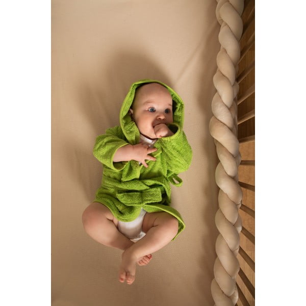 Accappatoio blu in cotone taglia 1-2 anni - Tiseco Home Studio-image-3