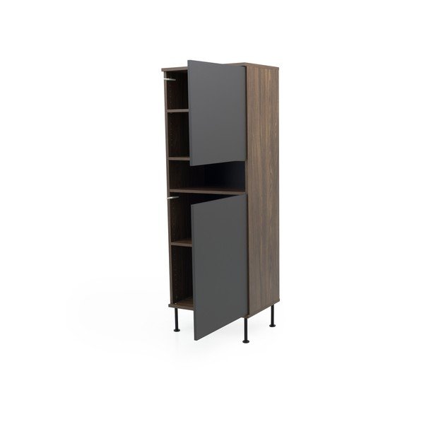 Armadio grigio antracite , 56 x 161 cm Daxx - Tenzo-image-4