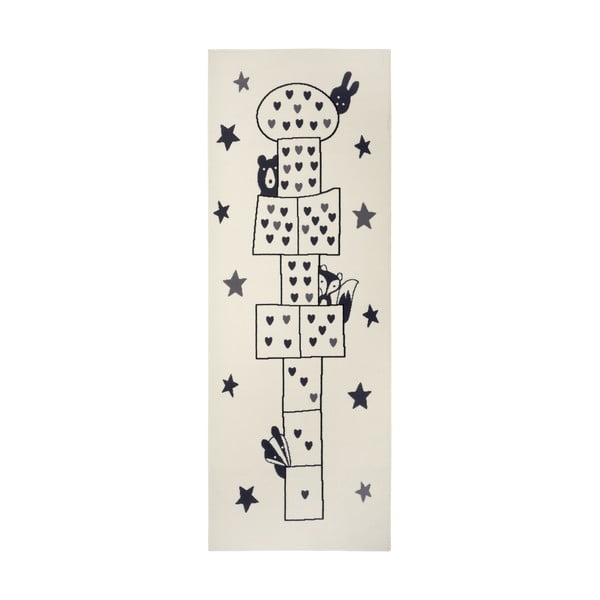 Tappeto crema per bambini Adventures , 100 x 250 cm Jump - Hanse Home