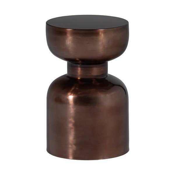 Tavolino rotondo in metallo ø 30 cm Frits – WOOOD