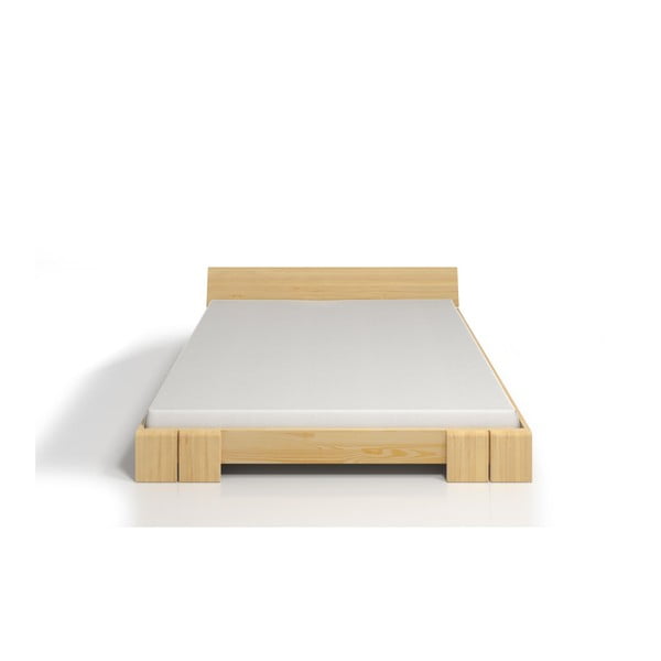 Dvoulůžková postel z borovicového dřeva SKANDICA Vestre, 140 x 200 cm-image-1