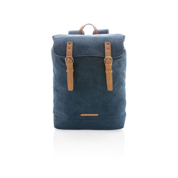 Modrý plátěný batoh na notebook 15,6'' XD Design Collection , 19 l-image-1