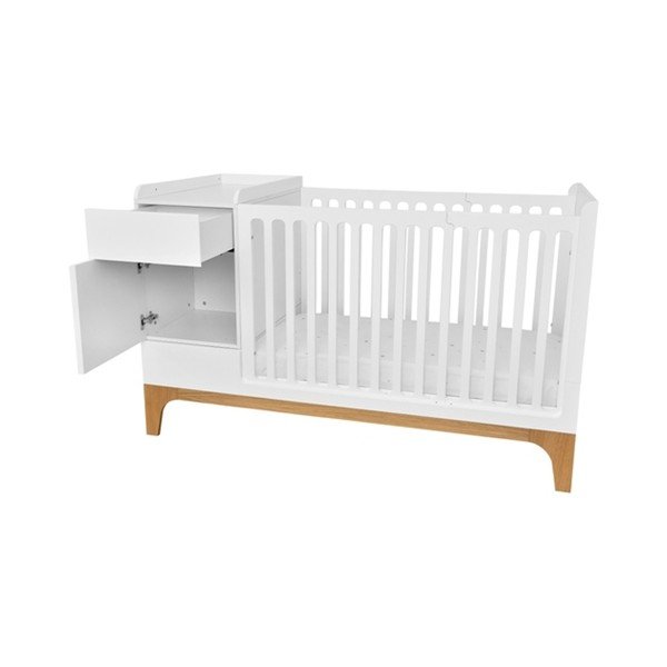 Lettino variabile bianco UP, 70 x 120 cm Up! - BELLAMY-image-4