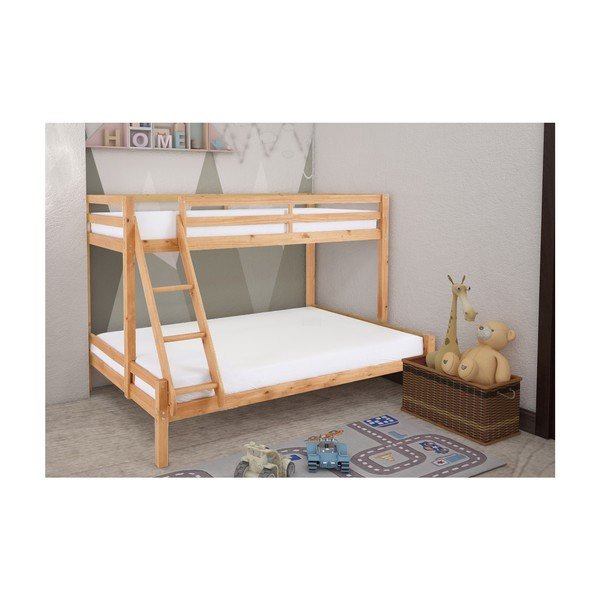 Letto a castello in legno di pino Alpi2 - Støraa-image-1