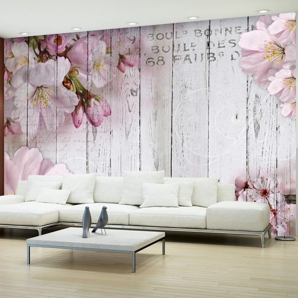 Carta da parati 400 cm x 280 cm Apple Blossoms - Artgeist-image-1