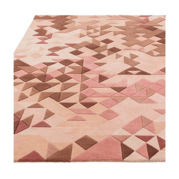 Tappeto rosso e rosa 290x200 cm Enigma - Asiatic Carpets-image-3