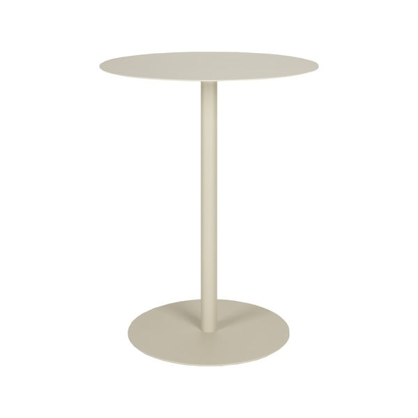 Tavolo da bar rotondo in acciaio ø 57 cm Snow – Zuiver