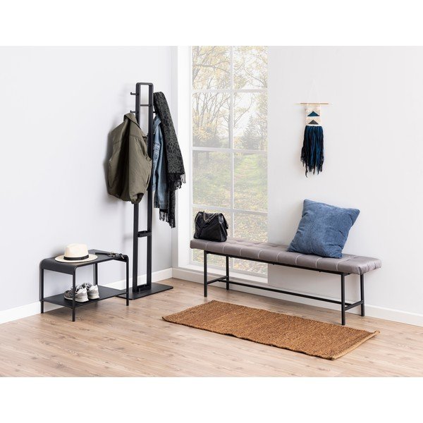 Gancio in metallo nero Selje - Actona-image-1