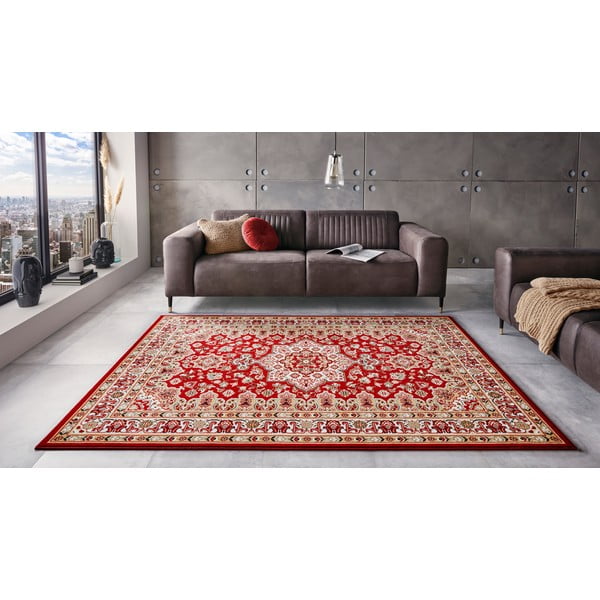 Tappeto rosso , 200 x 290 cm Parun Tabriz - Nouristan-image-1