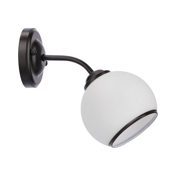 Lampada da parete bianca e nera Marinen – Candellux Lighting