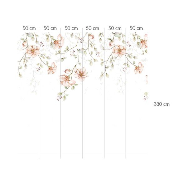 Carta da parati per bambini 300 cm x 280 cm Paradise Garden - Dekornik-image-4
