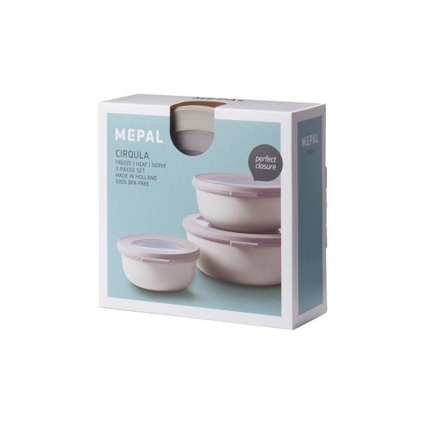 Scatole per alimenti in set da 3 Cirqula - Mepal-image-2