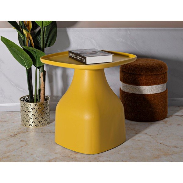 Tavolino rotondo in plastica ø 48 cm Gea – Mauro Ferretti-image-1