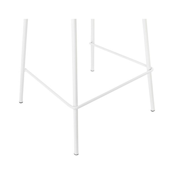 Sgabello mini bar bianco Escal - Kokoon-image-1